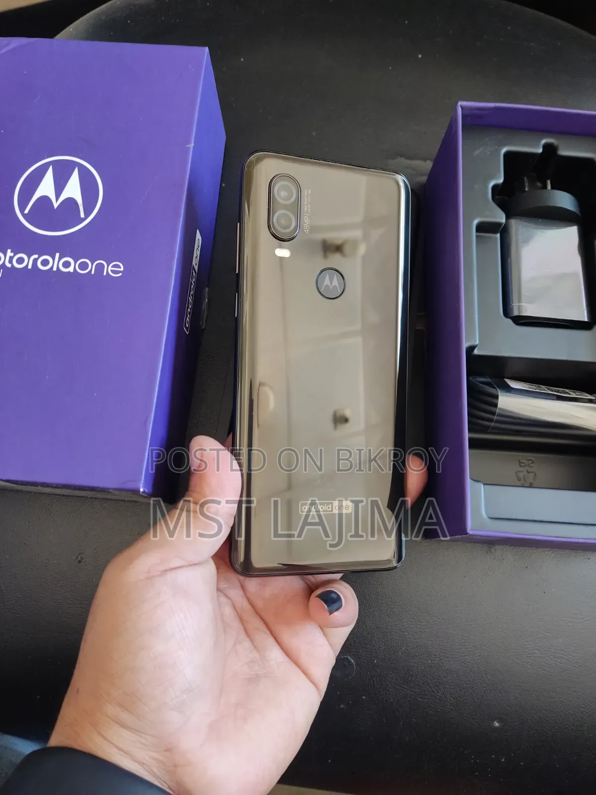 New Motorola Moto One Vision 128 GB Black