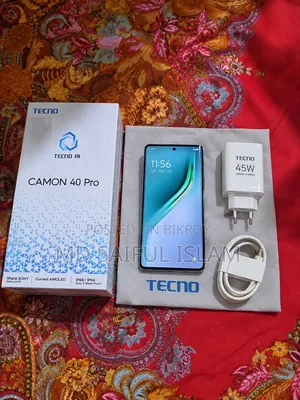 টেকনো ক্যামন ৪০ প্রো ৪জি ২৫৬ জিবি ব্ল্যাক
