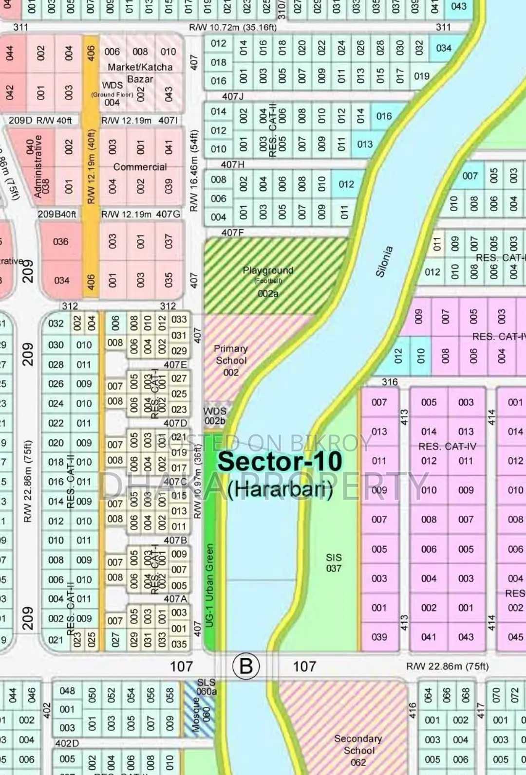 300ft Expressway 5 Katha North Facing at Sector-10