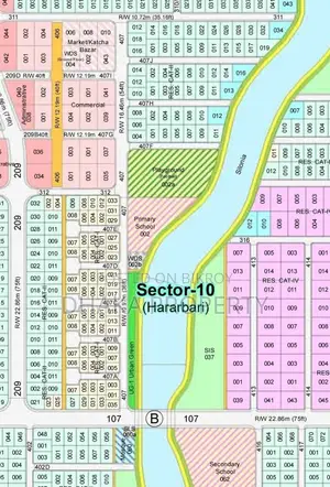 300ft Expressway 5 Katha North Facing at Sector-10