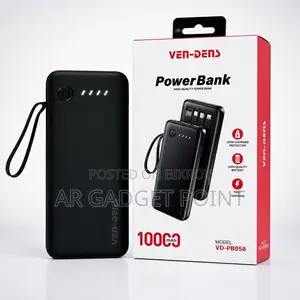 VEN-DENS 10000mAh Power Bank (Model: VD-PB058)