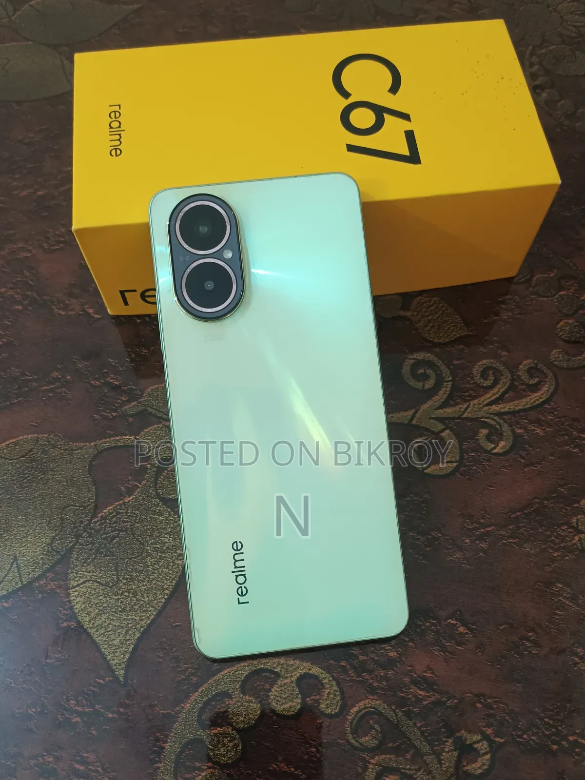 রিয়েলমি সি৬৭ ১২৮ জিবি গ্রিন