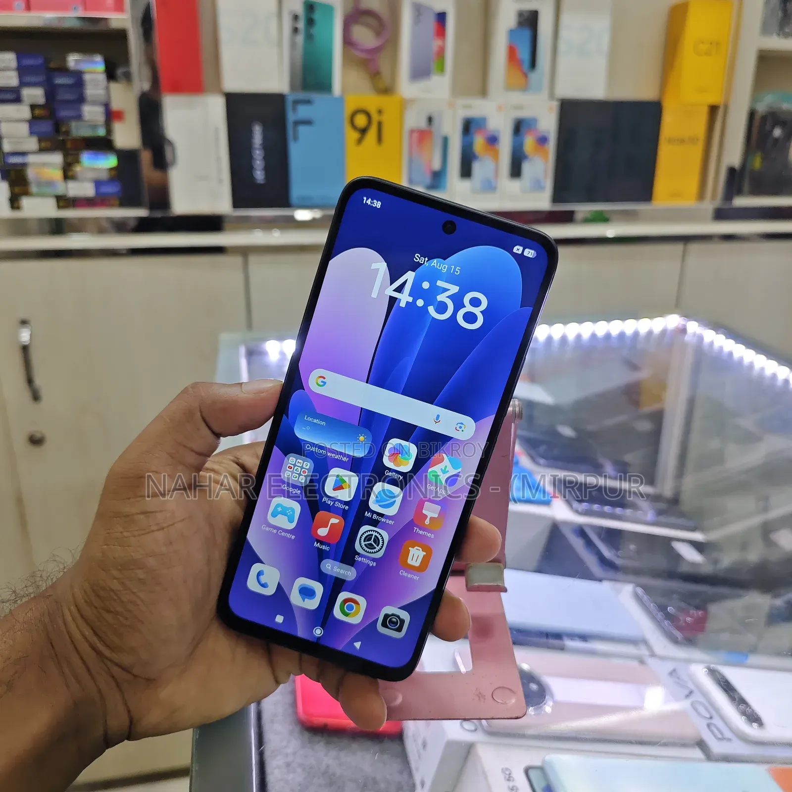 শাওমি রেডমি ১৩ ২৫৬ জিবি ব্ল্যাক