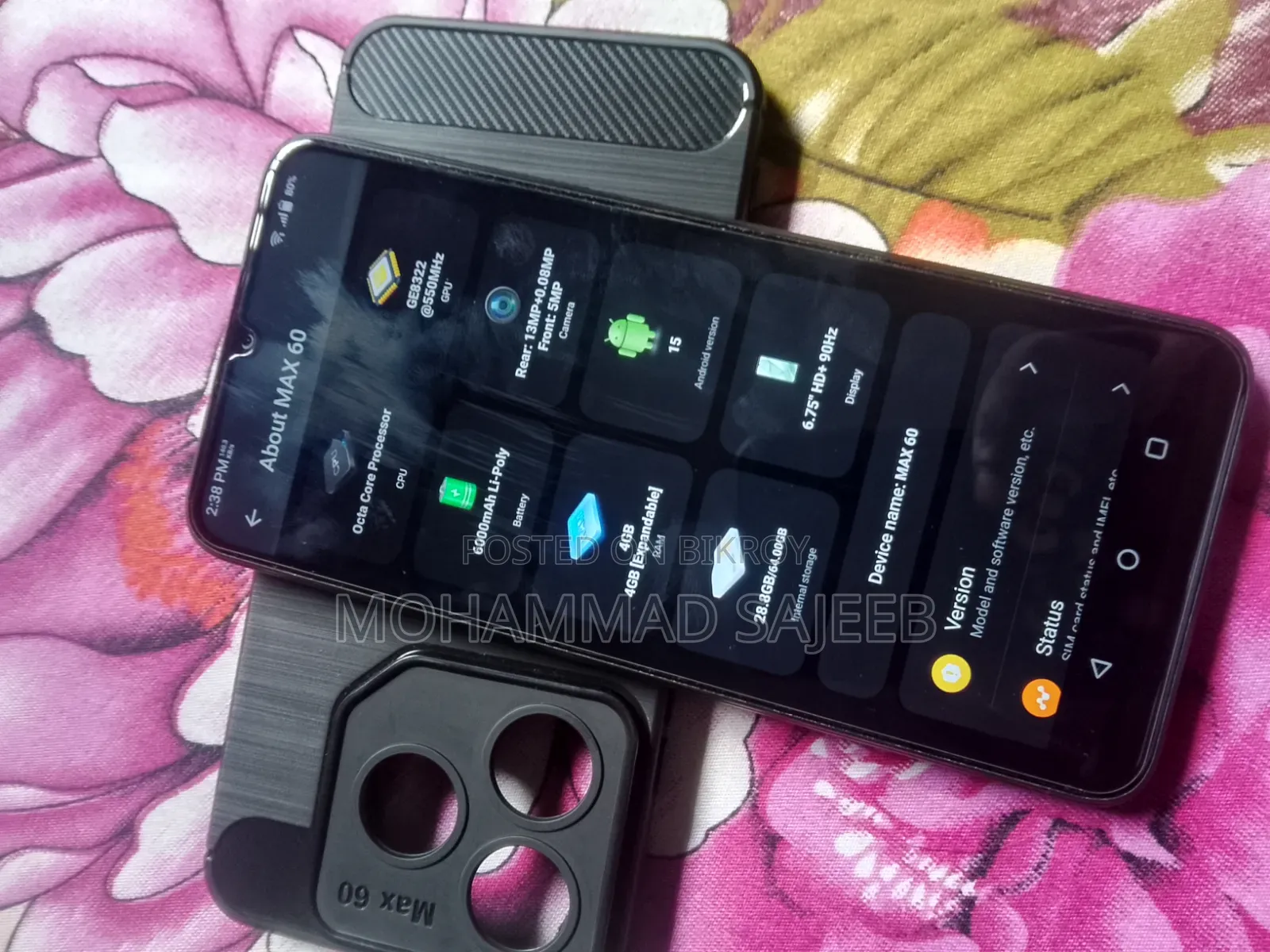 Symphony Max 60 64 GB Black