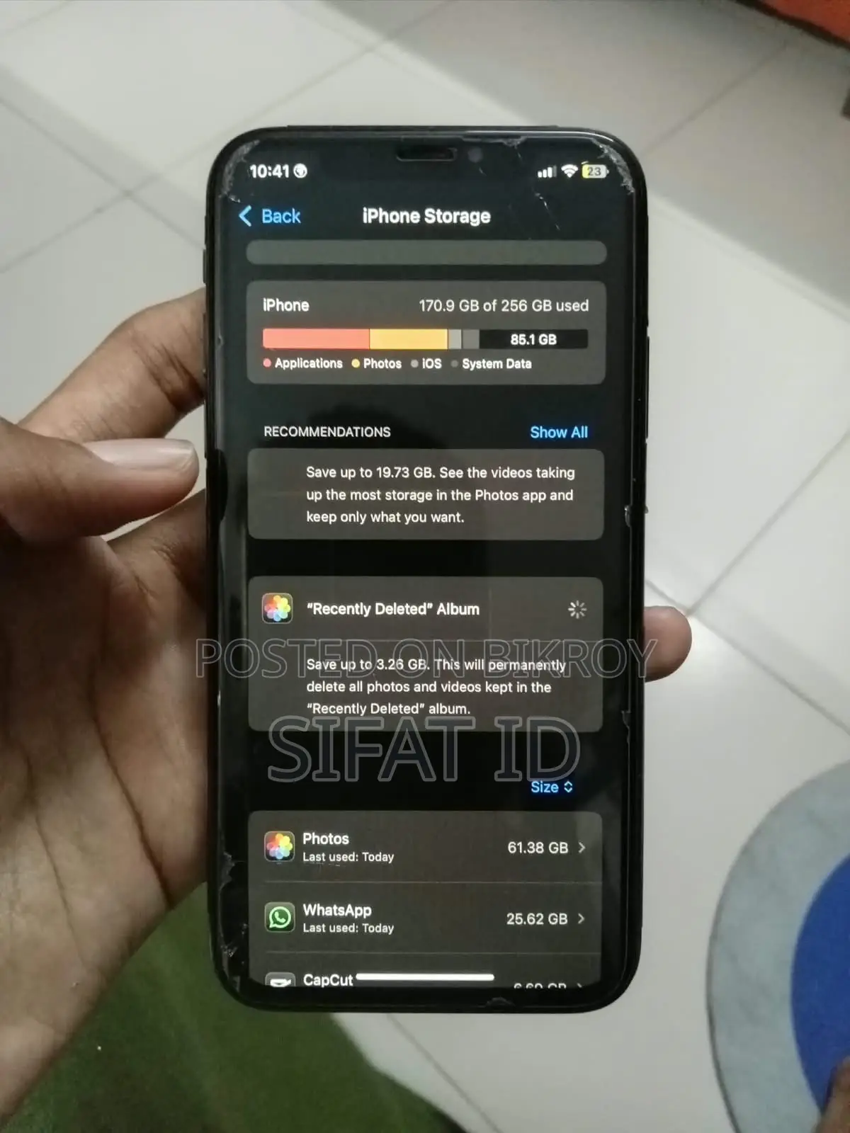 Apple iPhone XS 256 GB Black
