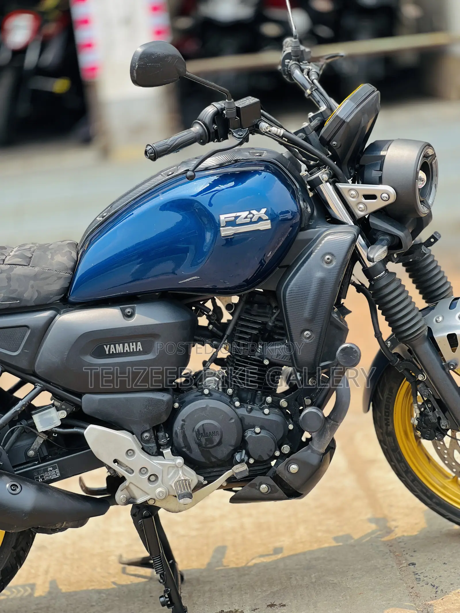 Yamaha FZ-X 2025 Blue