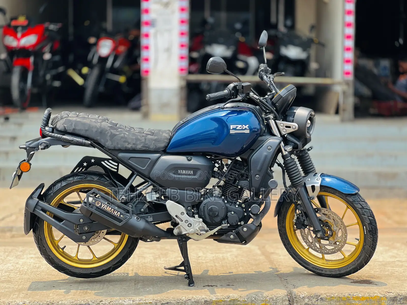 Yamaha FZ-X 2025 Blue