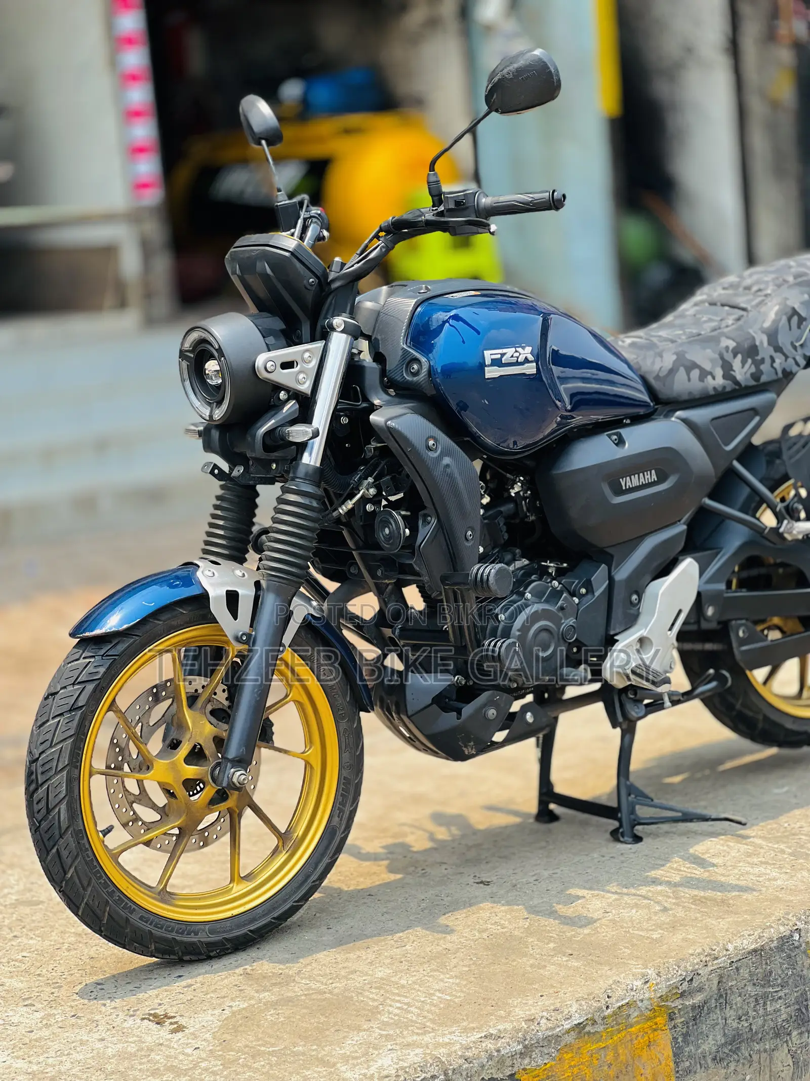 Yamaha FZ-X 2025 Blue