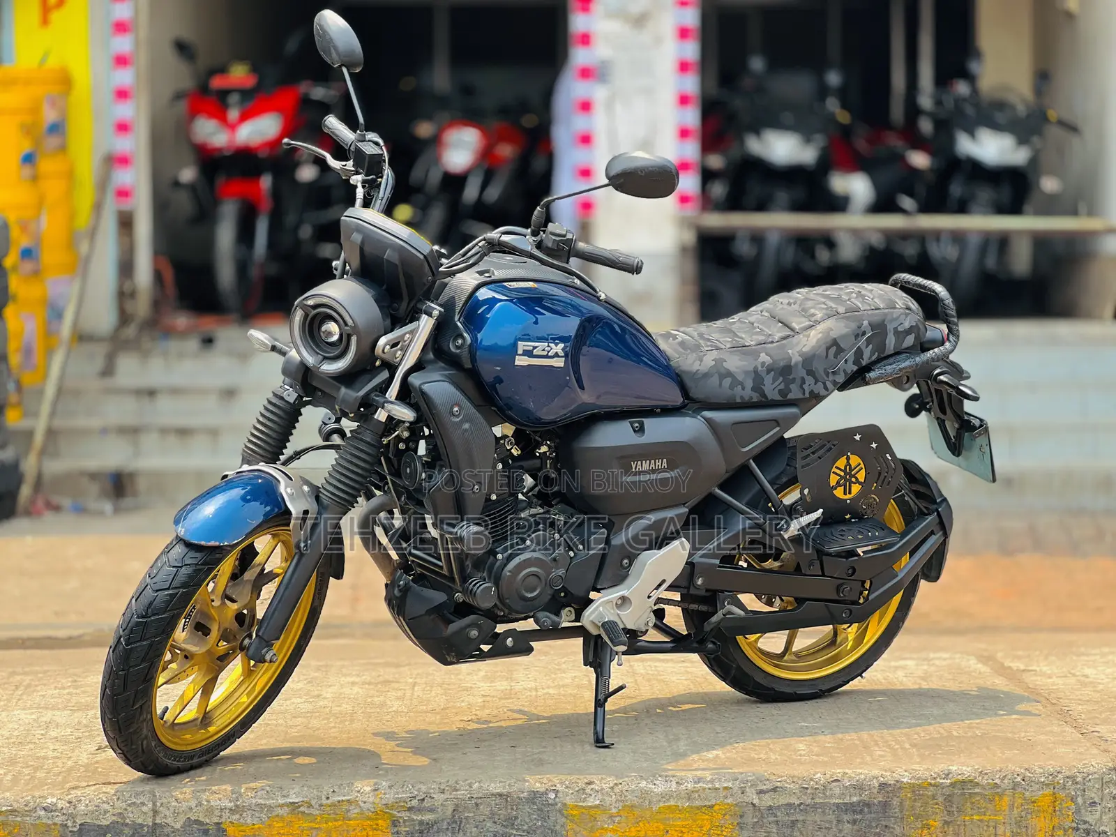 Yamaha FZ-X 2025 Blue