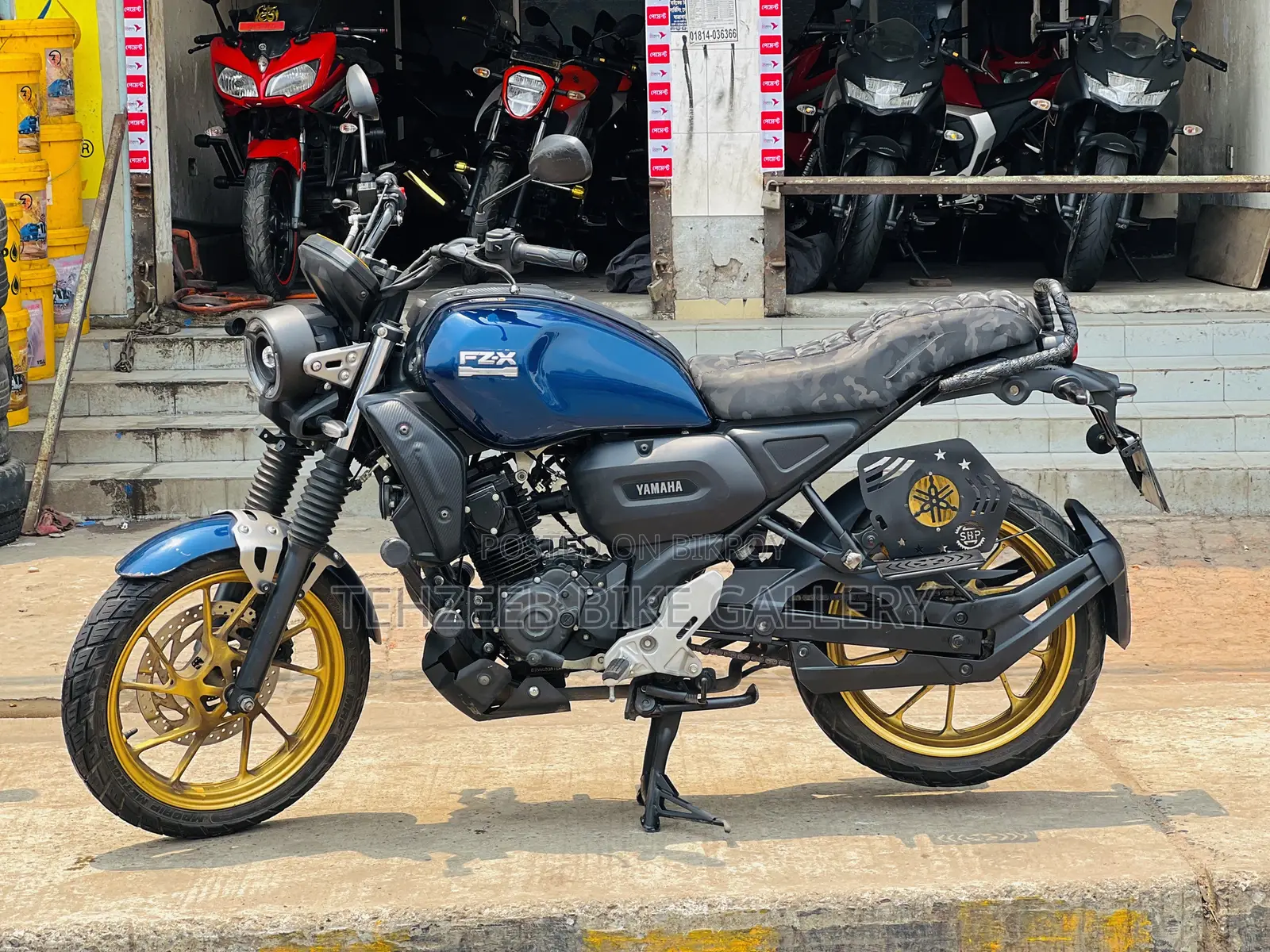 Yamaha FZ-X 2025 Blue