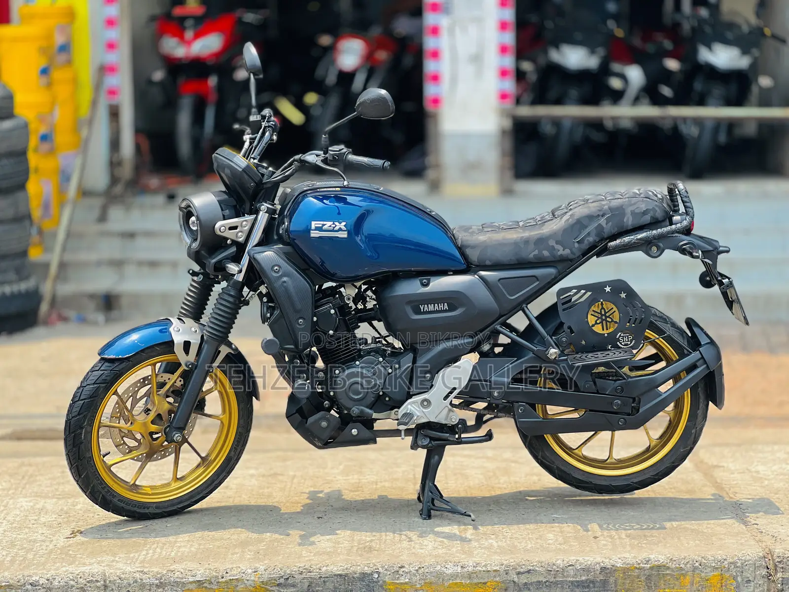 Yamaha FZ-X 2025 Blue