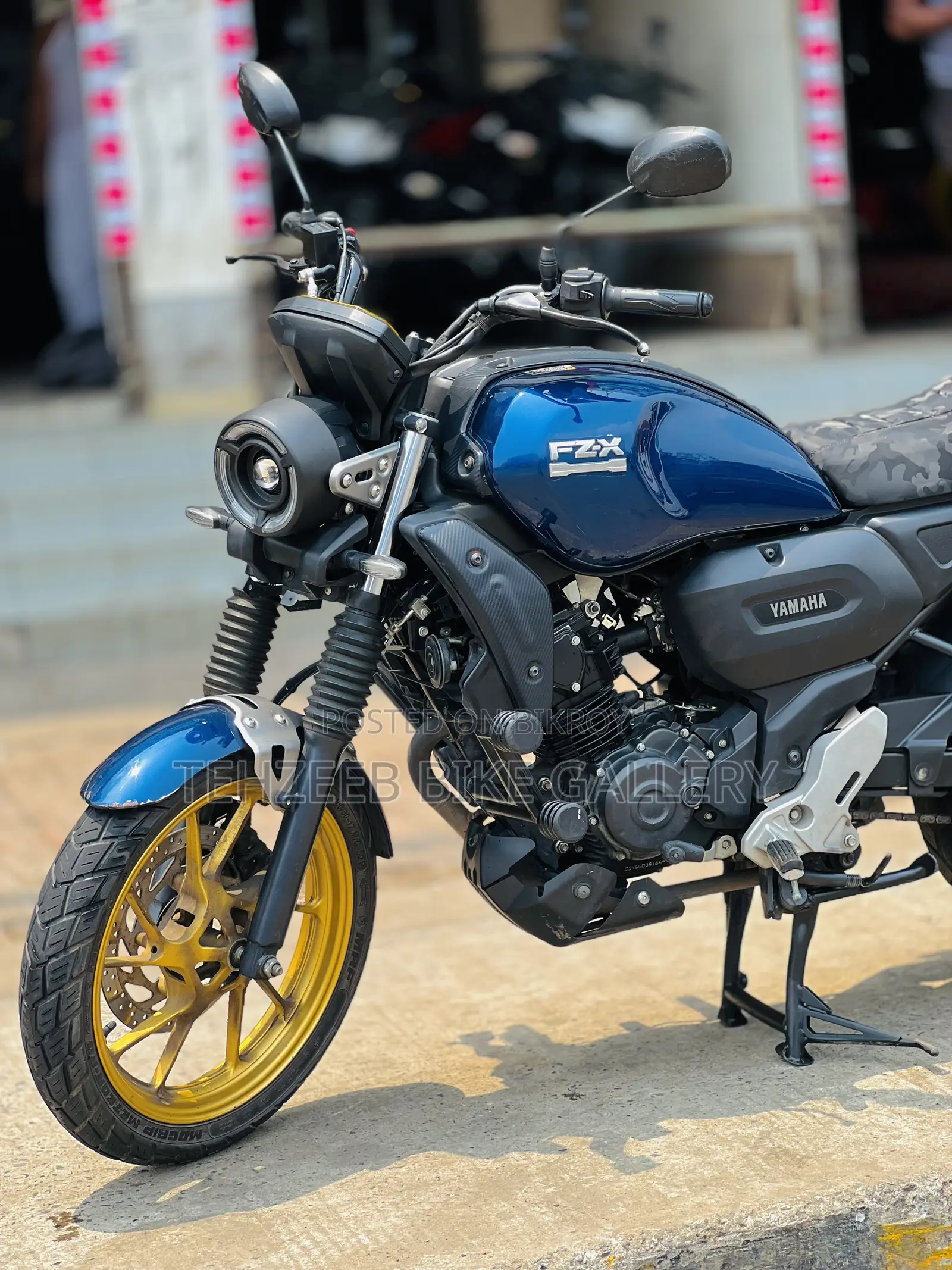 Yamaha FZ-X 2025 Blue