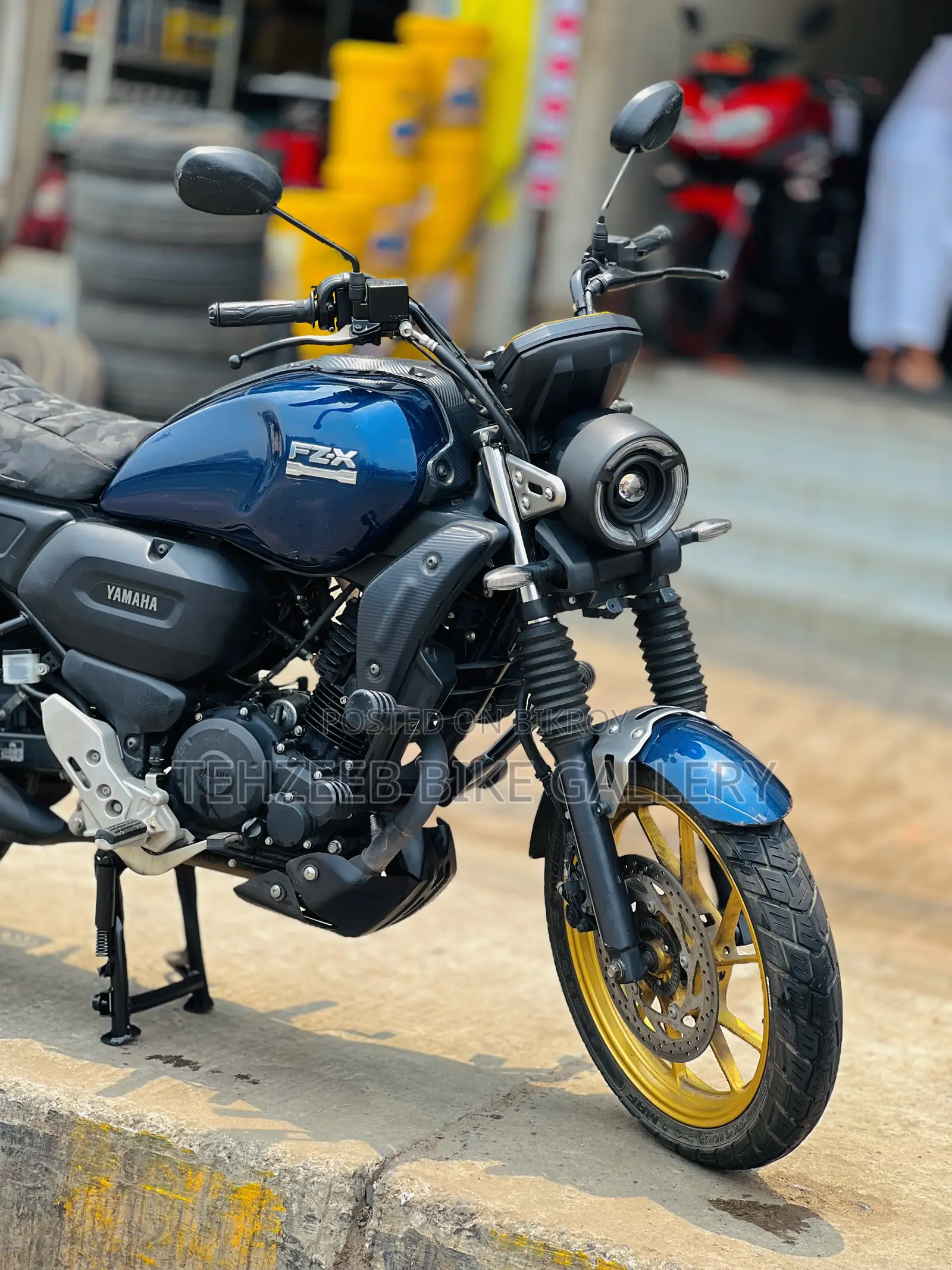 Yamaha FZ-X 2025 Blue