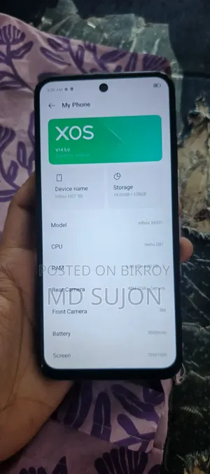 Infinix Hot 50i 128 GB Black