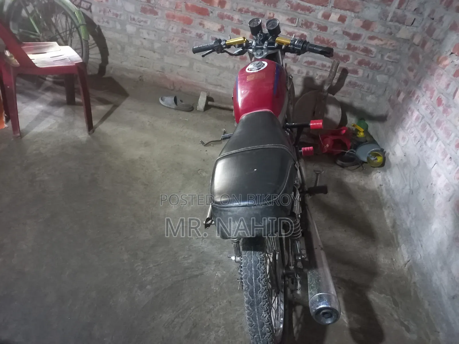 Haojin HJ125 2017 Red