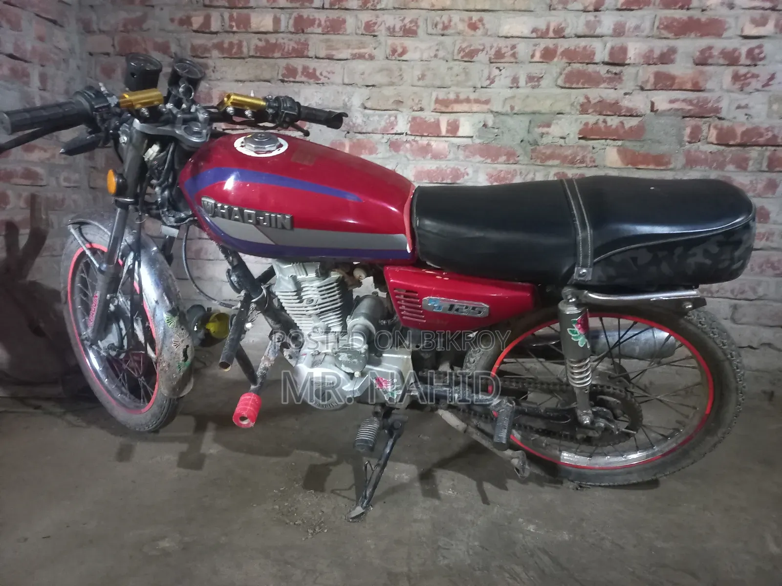 Haojin HJ125 2017 Red