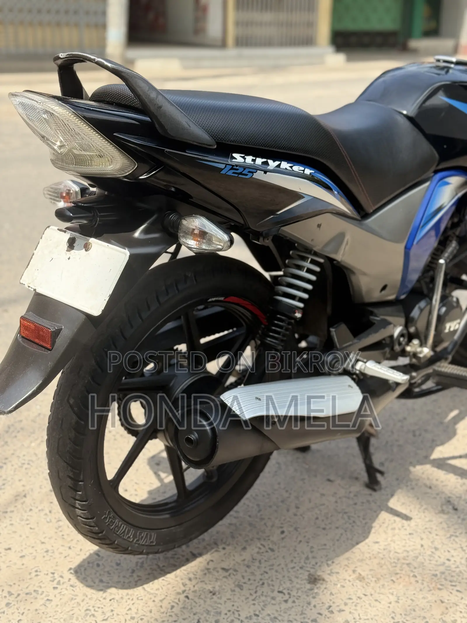 TVS Stryker 125 2022 Blue