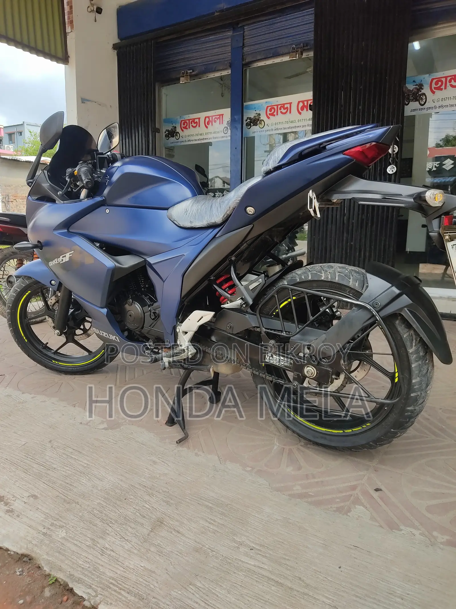 Suzuki Gixxer SF 2023 Blue