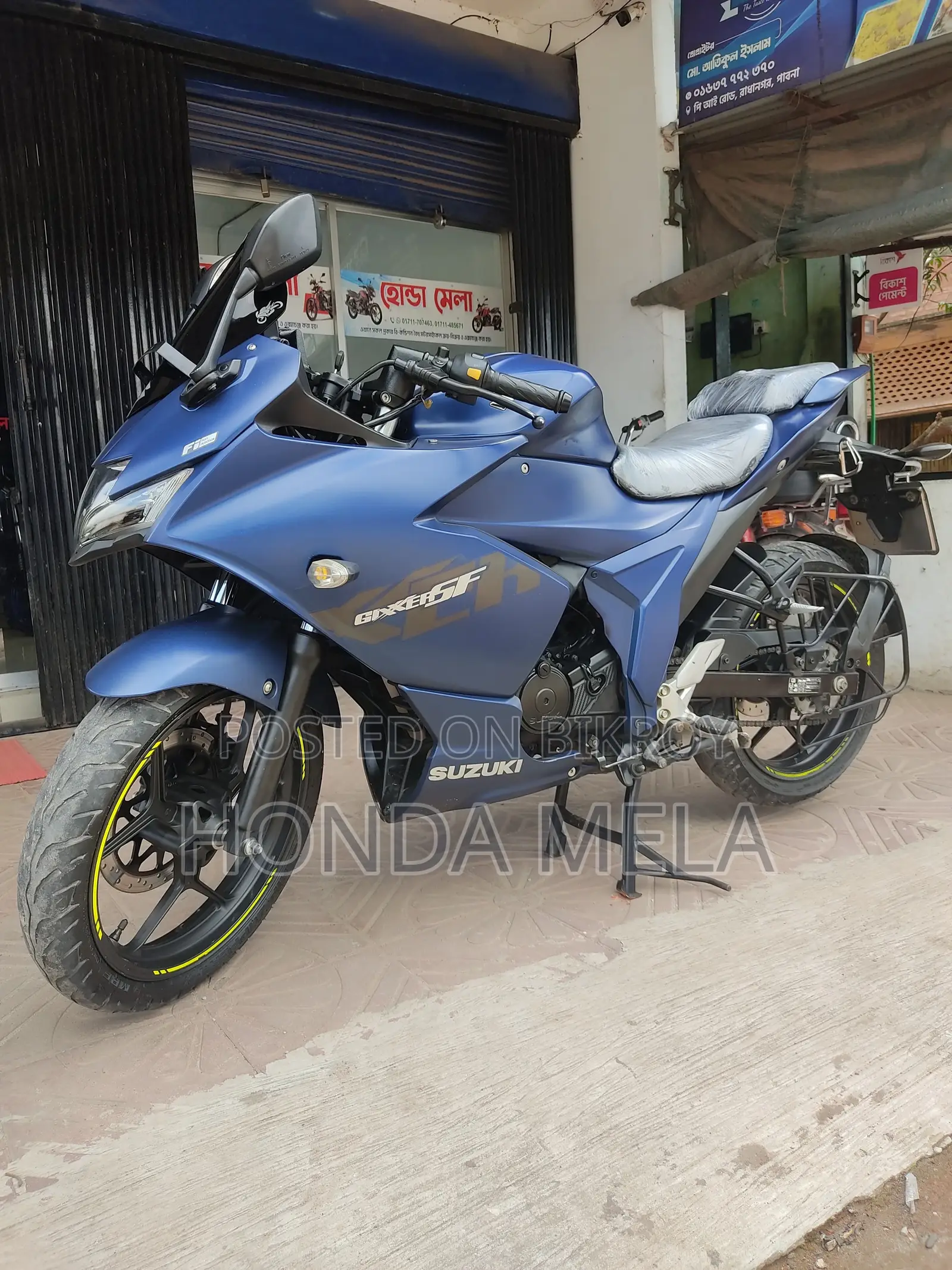 Suzuki Gixxer SF 2023 Blue