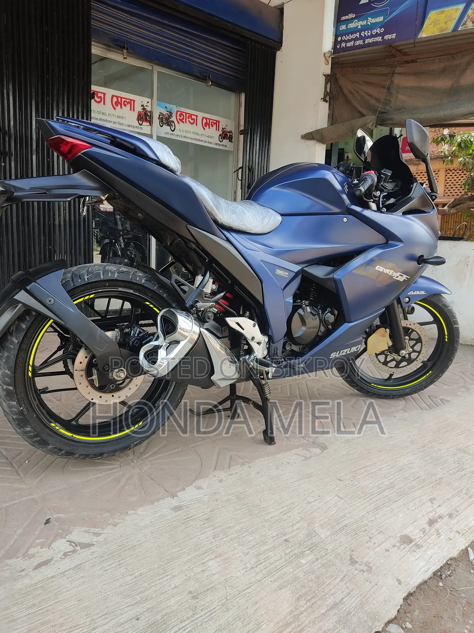 Suzuki Gixxer SF 2023 Blue