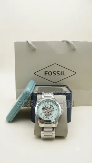 Fossil Townsman Automatic Skeleton Arabic Dial Casual Watch - ME3073