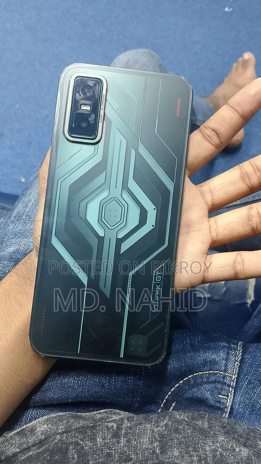 ইনফিনিক্স জিটি ৩০ ৫জি ২৫৬ জিবি গ্রে