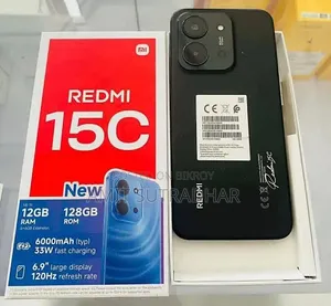 নতুন শাওমি রেডমি ১৫সি ১২৮ জিবি কালো