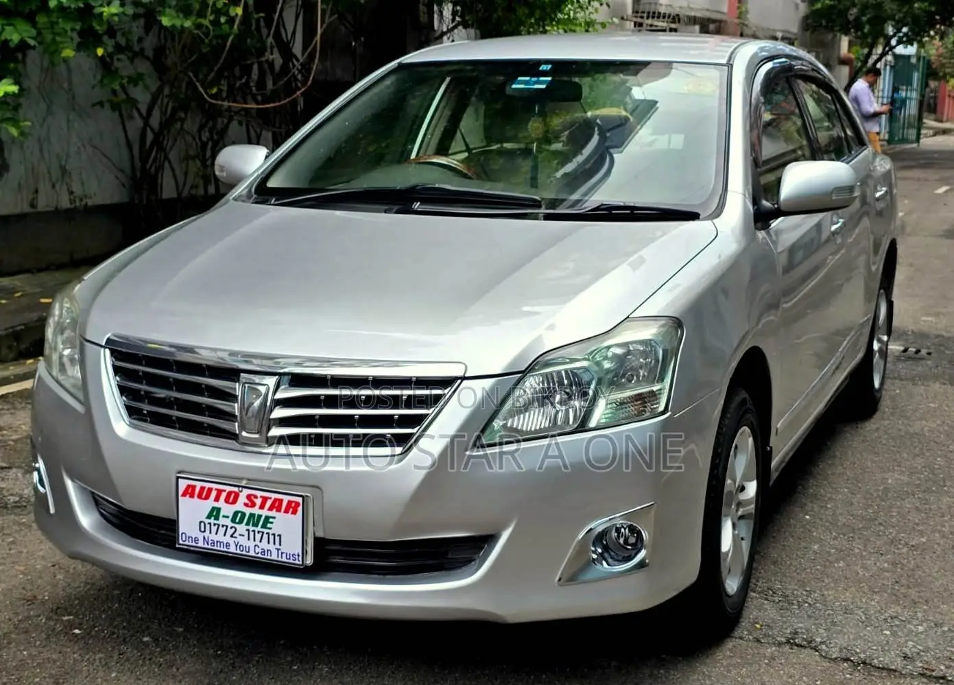 টয়োটা প্রিমিও ১.৫ এফডব্লিউডি ২০১২ সিলভার