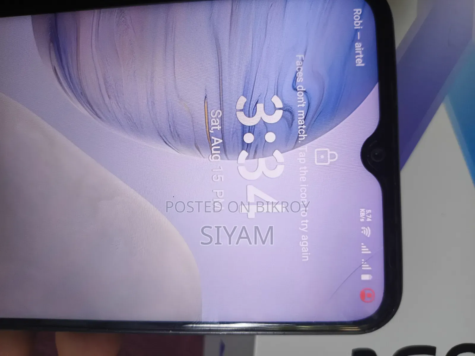 Vivo Y03t 64 GB Purple