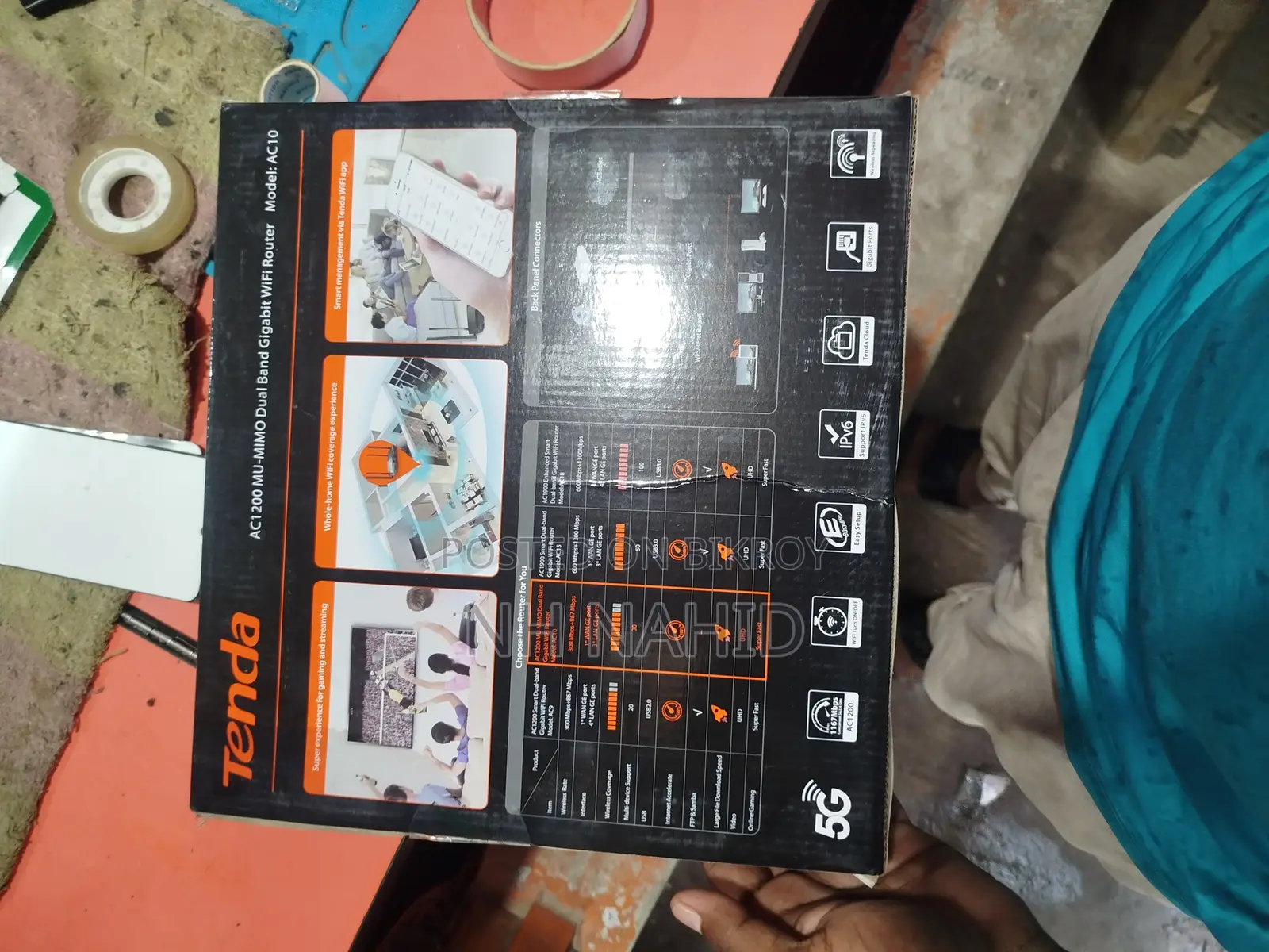 Tenda Router AC1200