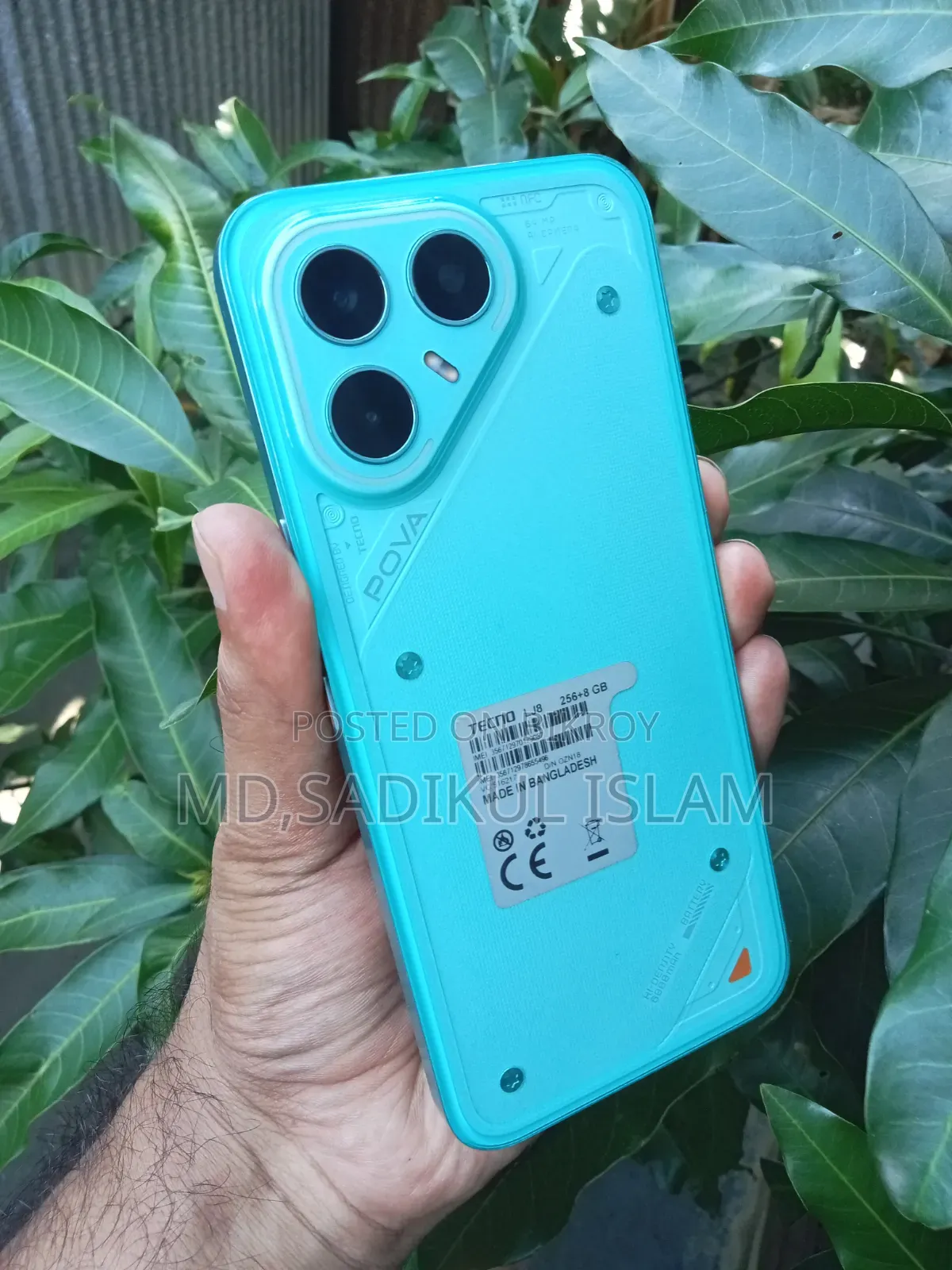 Tecno Pova 7 Pro 5G 256 GB Blue