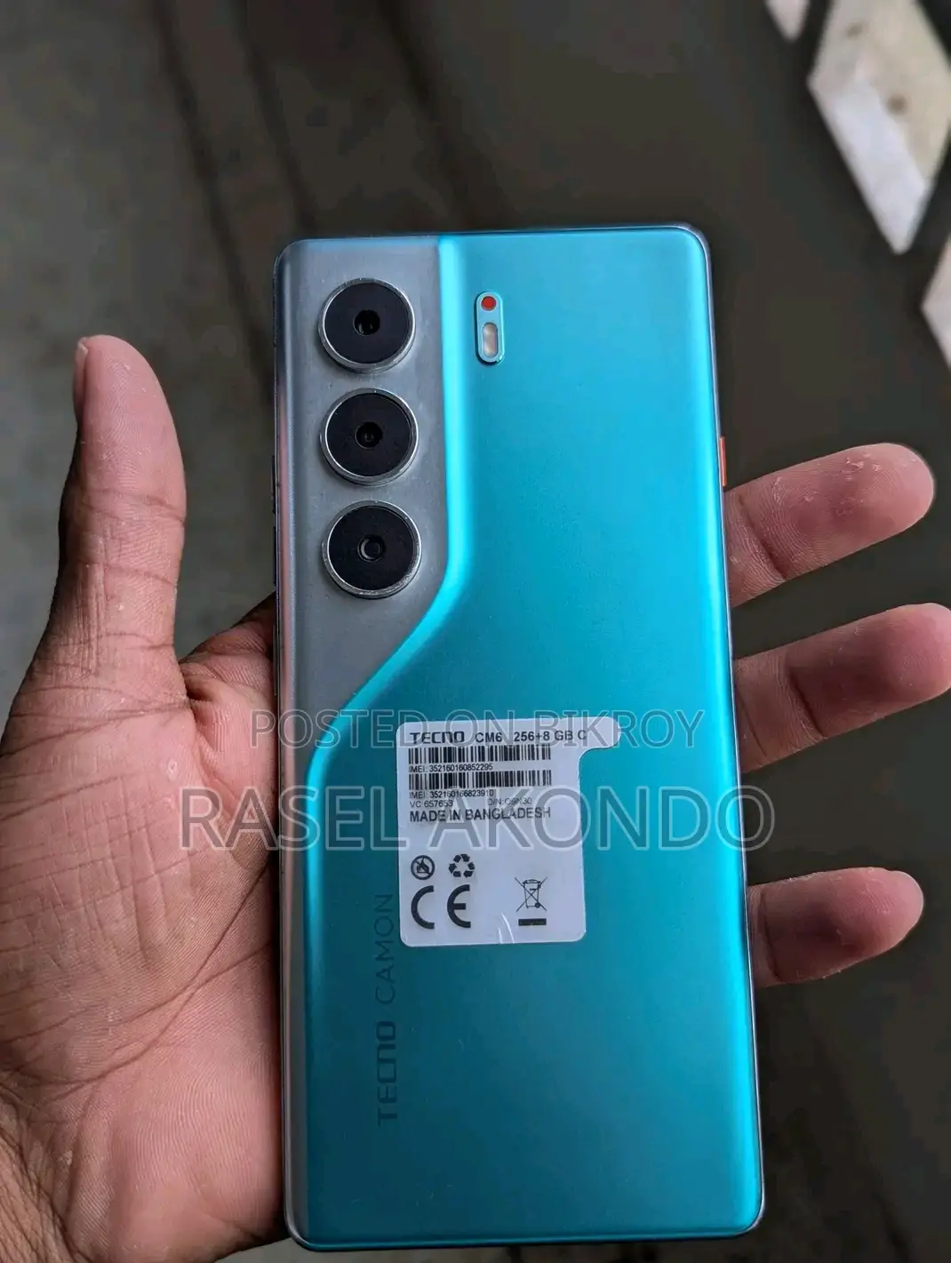 Tecno Camon 40 256 GB Green