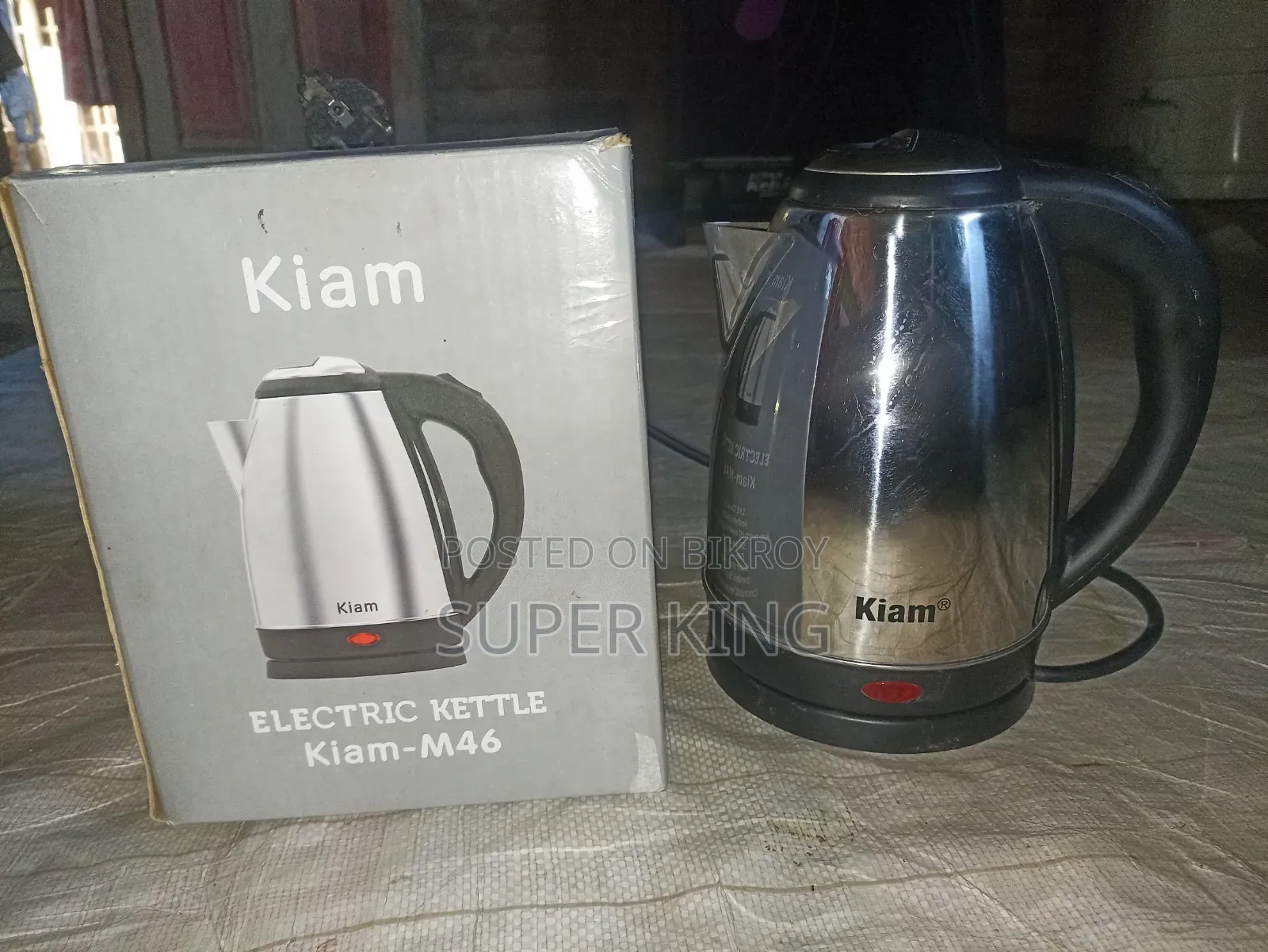 Kiam Brand Electric Kettle (Like Brand New)