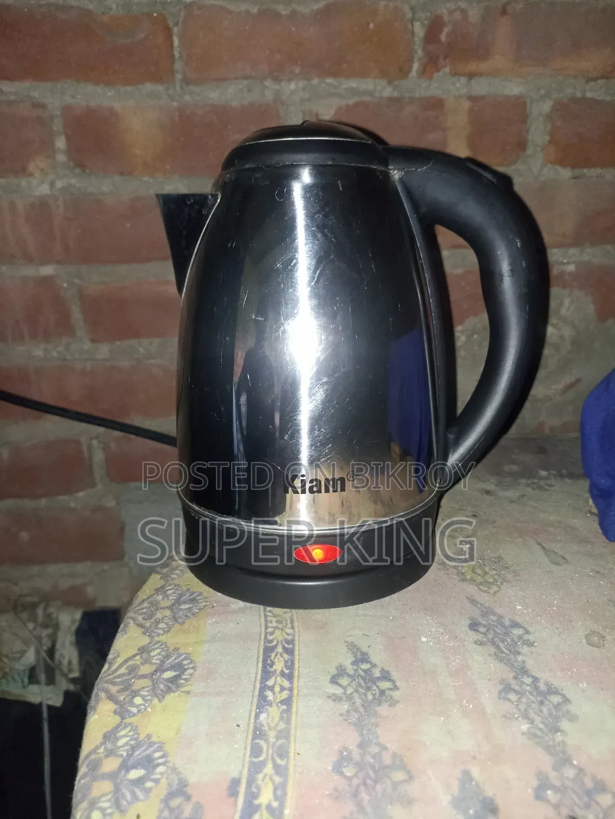 Kiam Brand Electric Kettle (Like Brand New)