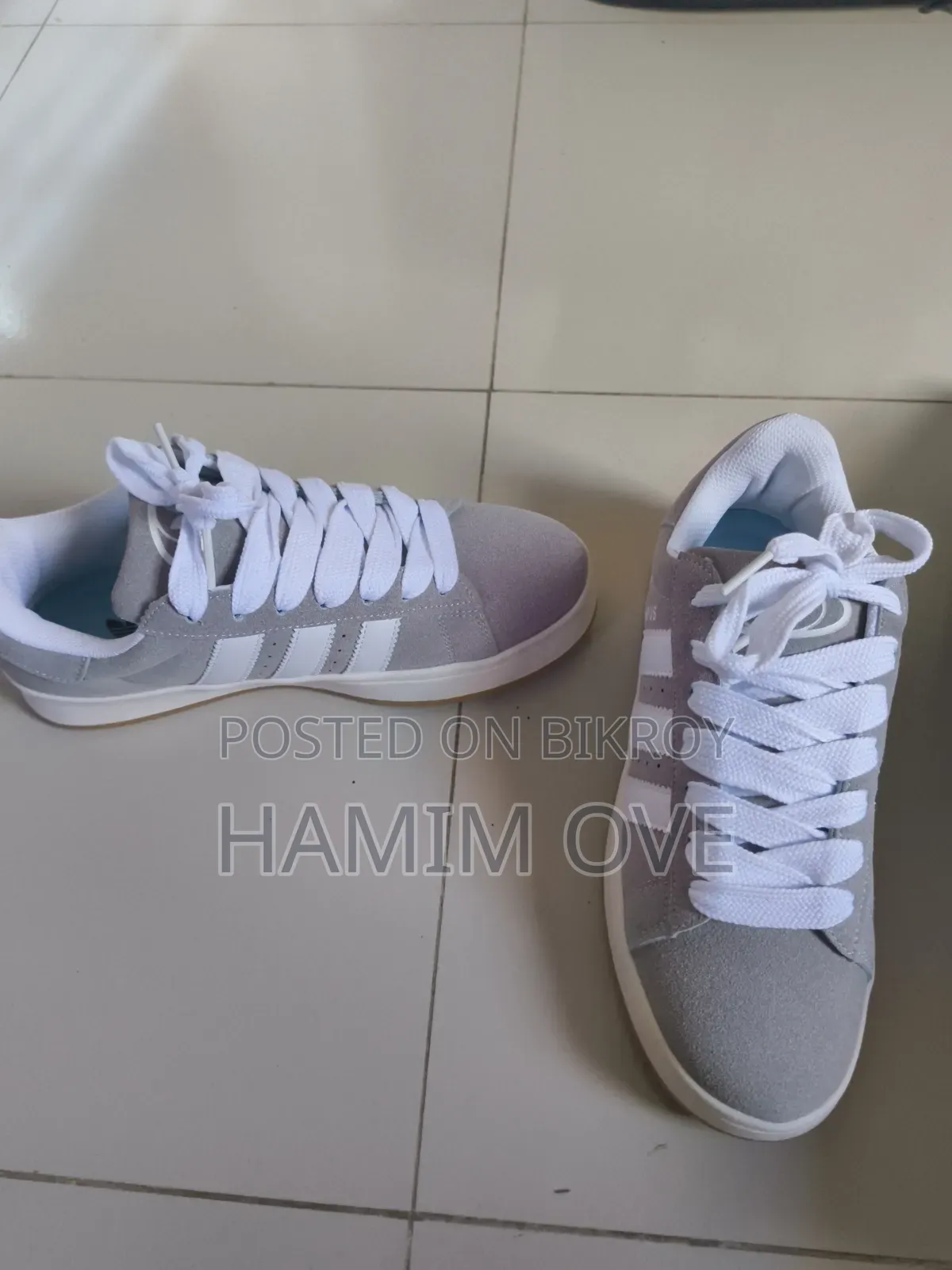Adidas Campus Grey Model OEM Grade
