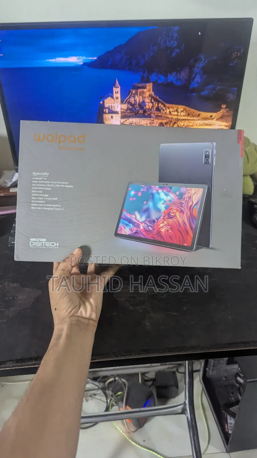 Walton Walpad 10H Pro Max 128 GB Gray