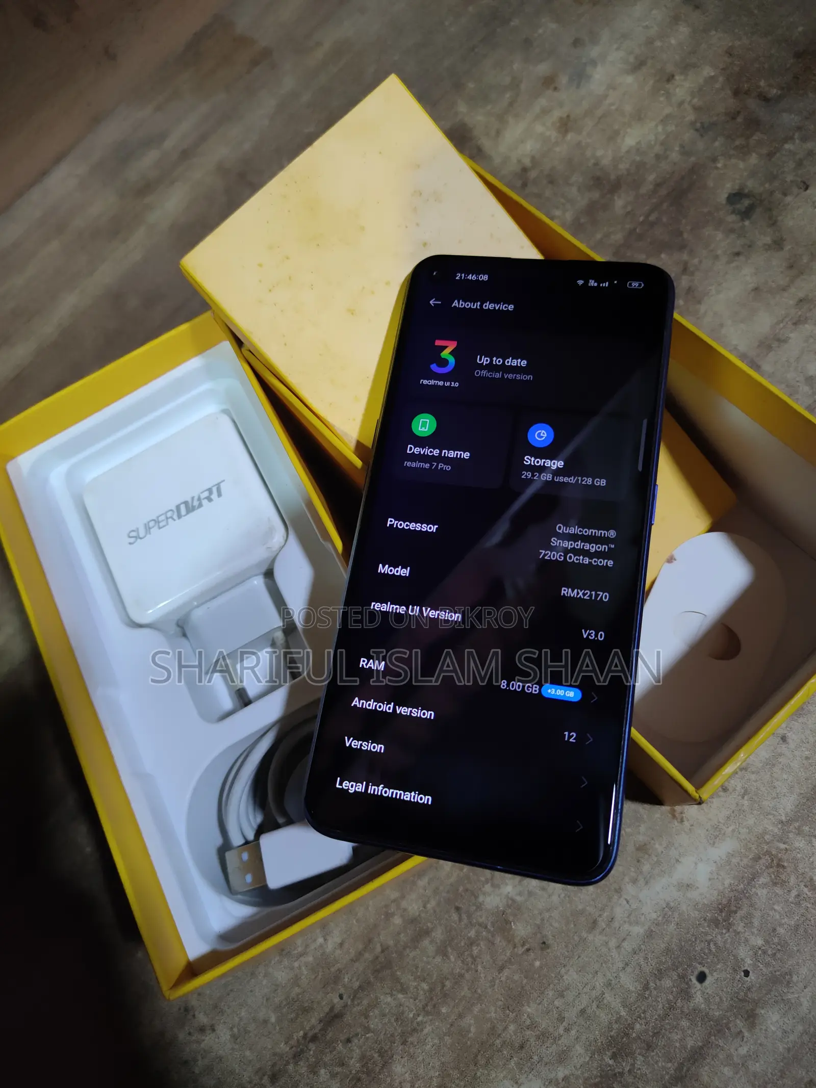 Realme 7 Pro 128 GB Blue