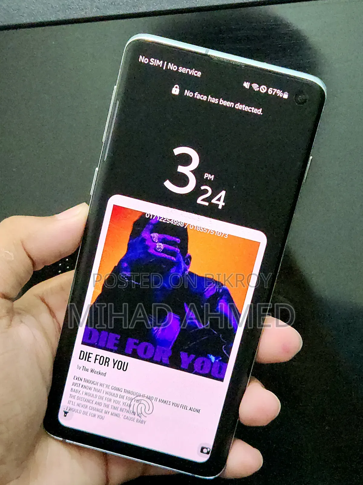 Samsung Galaxy S10 128 GB Blue
