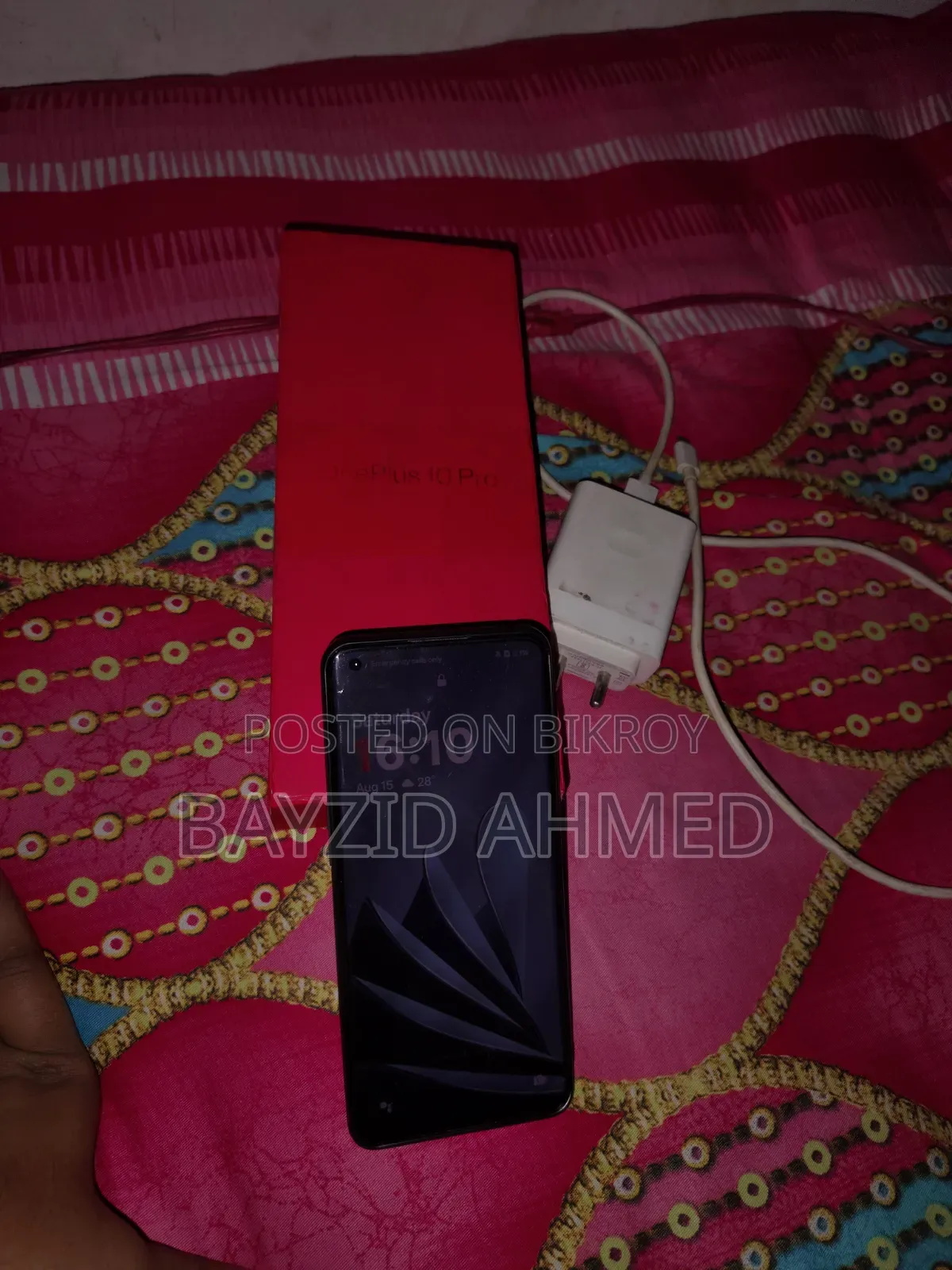 ওয়ানপ্লাস ১০ প্রো ২৫৬ জিবি ব্ল্যাক