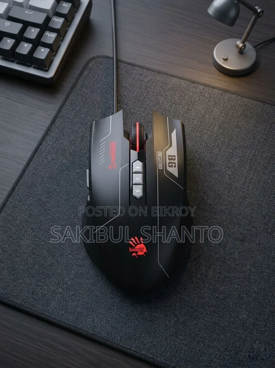 Es7 / RGB Esports Gaming Mouse High Precision 6000 Cpi