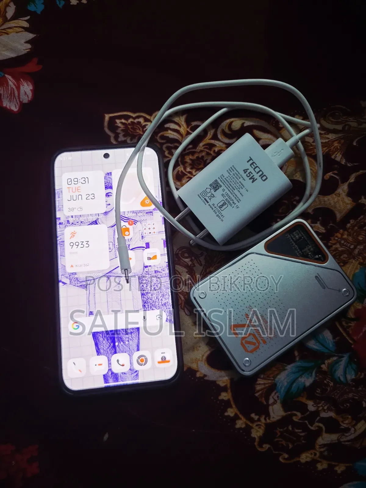 New Tecno Pova 7 Pro 5G 256 GB Green