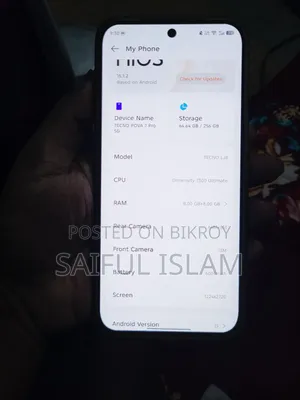 New Tecno Pova 7 Pro 5G 256 GB Green