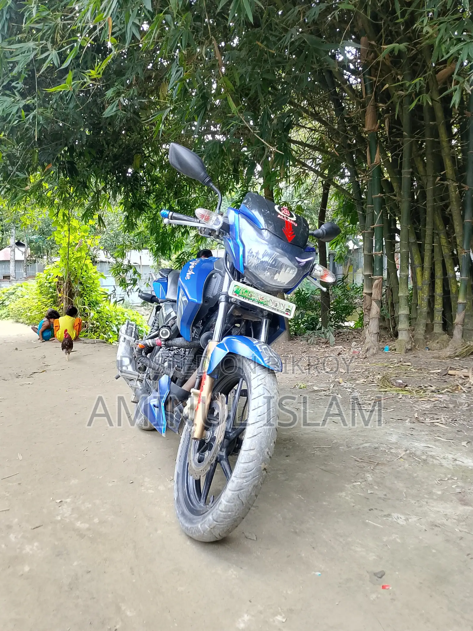 TVS Apache RTR 160 2V 2017 Blue