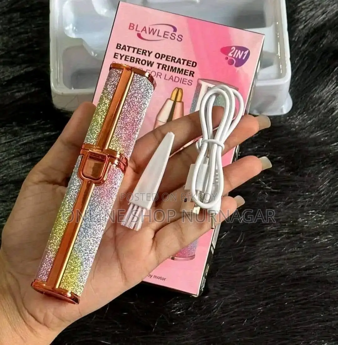 2in1 Lady Shaver Eyebrow Trimmer