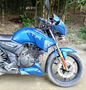 TVS Apache RTR 160 2V 2017 Blue