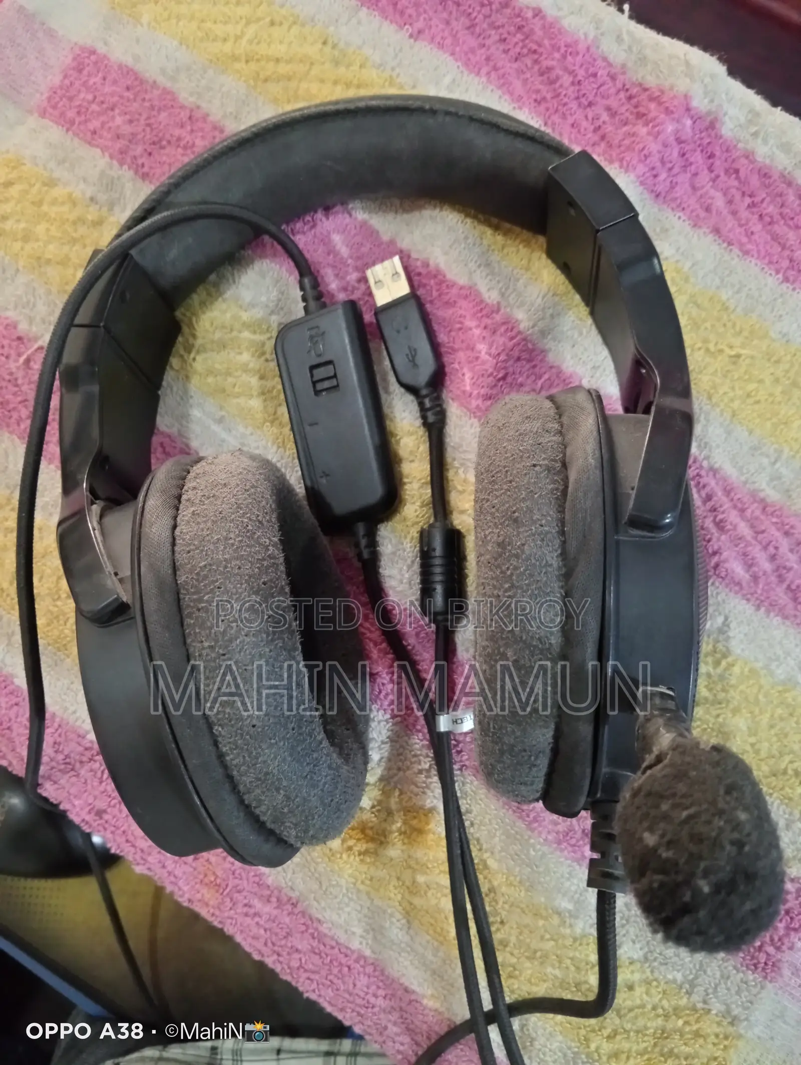 Fantech HG22 RGB Wired Black Gaming Headphone > 100% Full Fresh