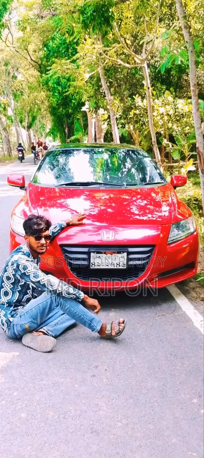 হোন্ডা সিআর-জেড ২০১৩ লাল