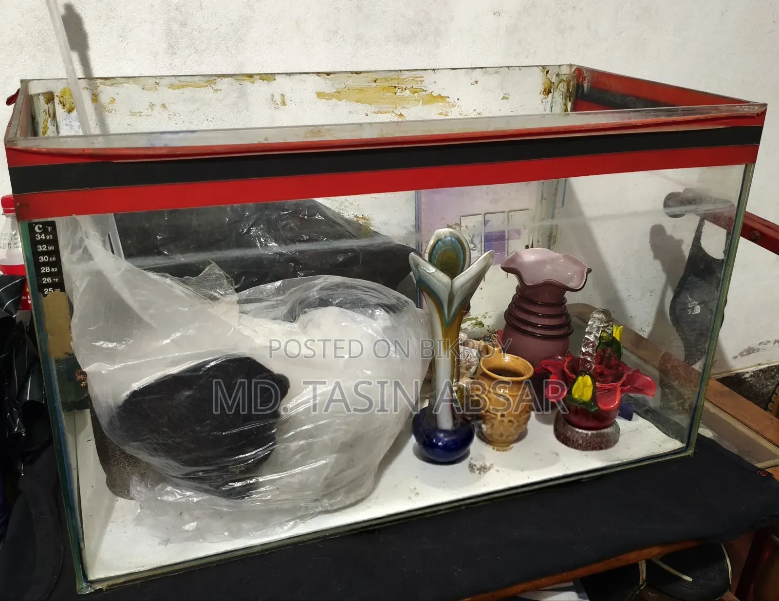 বিশাল আকুরিয়াম (২৪ এক্স ১২ এক্স ১৪ ইঞ্চি) মাত্র