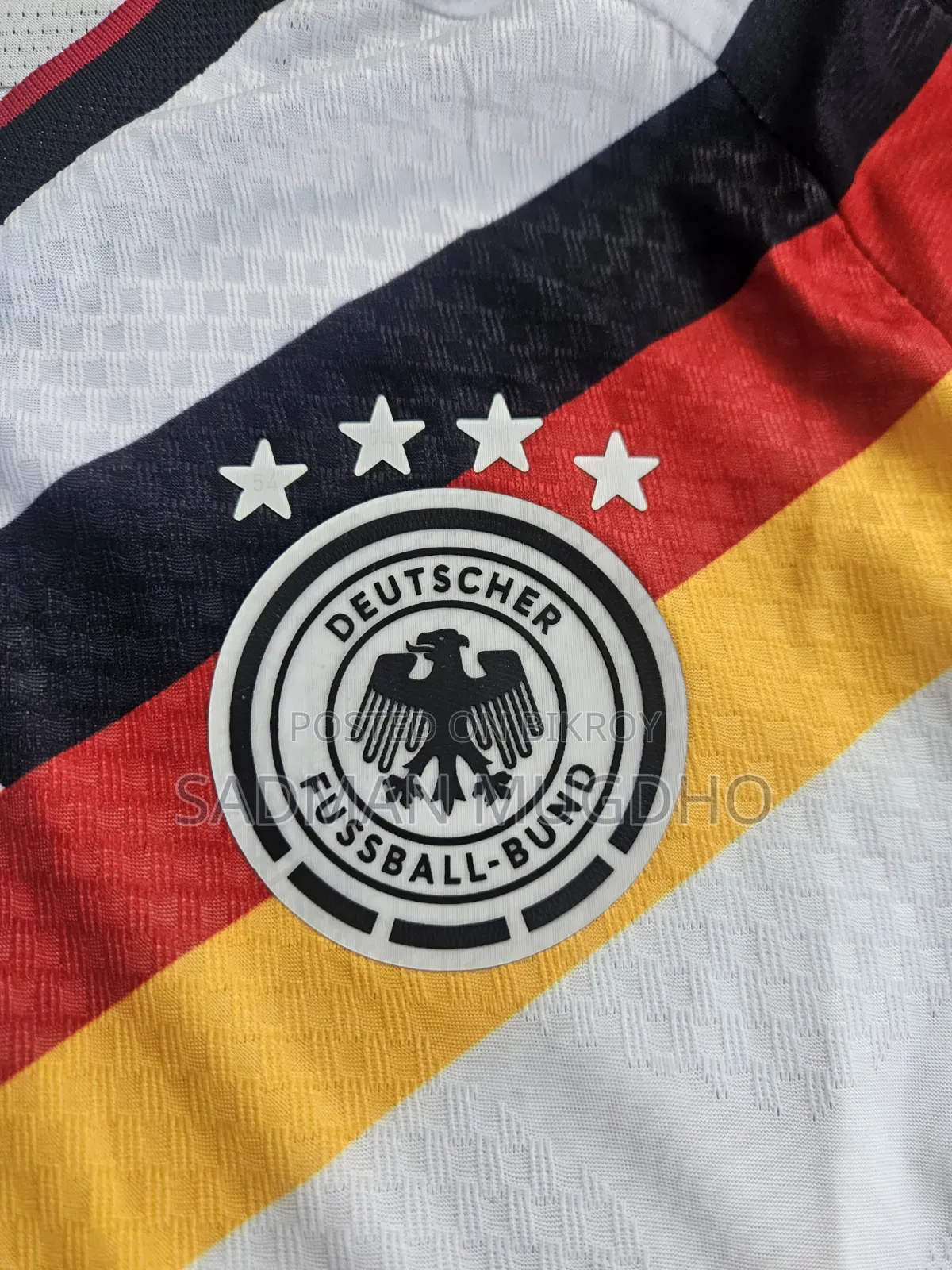 Germany World Jersey Home-M Size Imported Player Edition