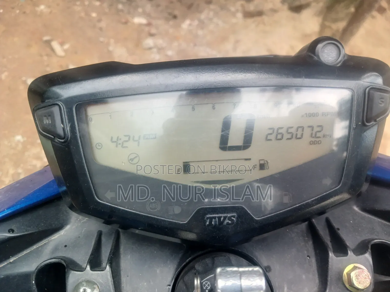 TVS Apache 160 4V 2021 Blue